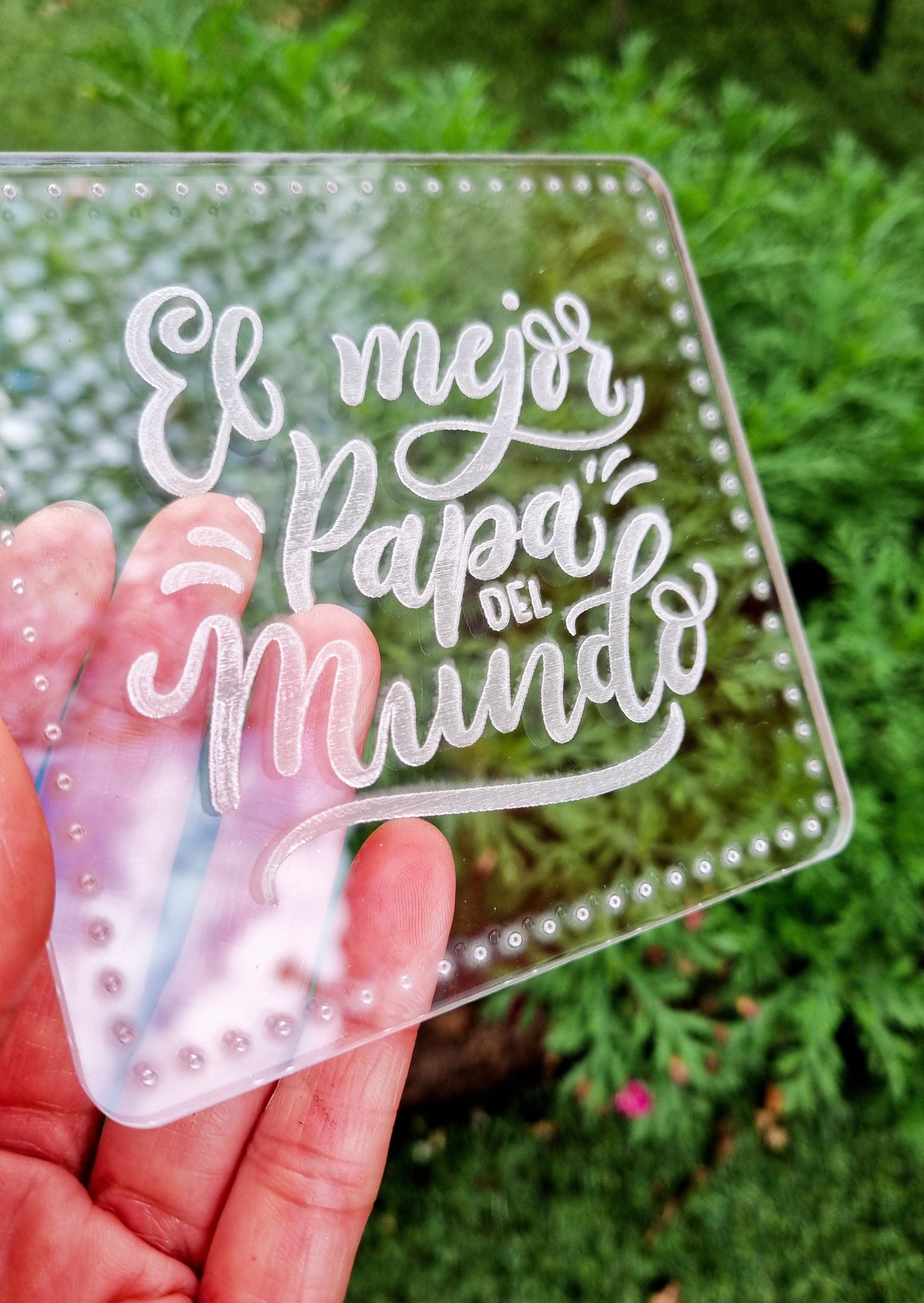 Posavasos Acrílico