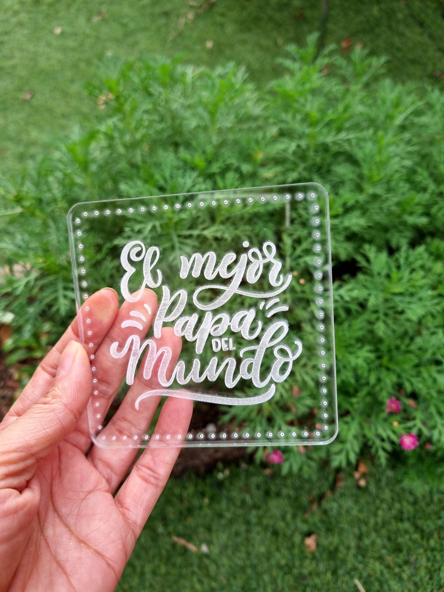 Posavasos Acrílico