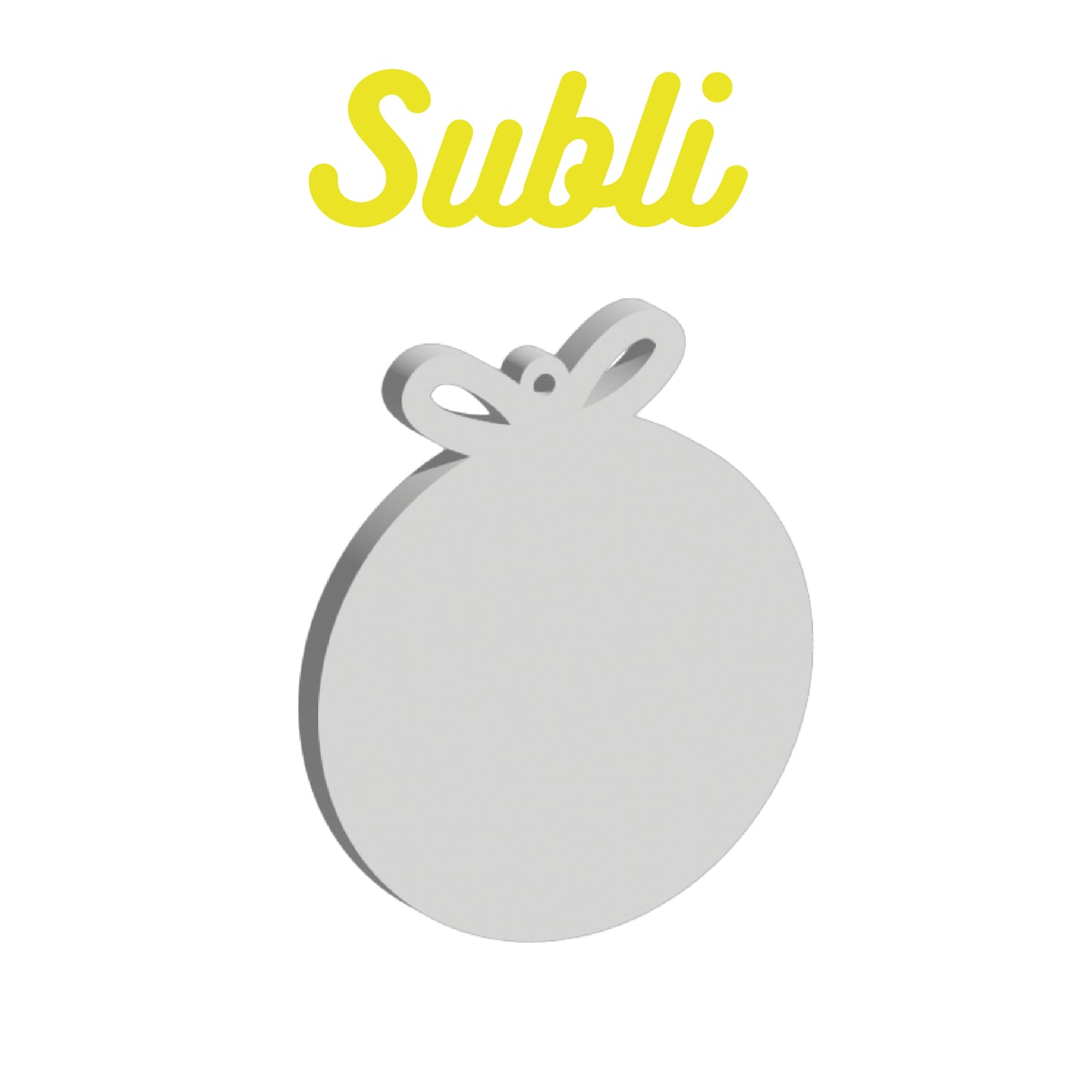 Cortes en Acrílico Sublimable Cara Blanca Preventa