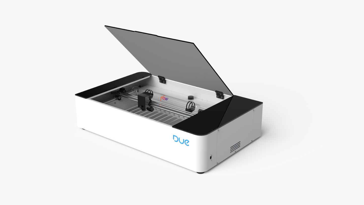 Cortadora y grabadora Láser CO2 Due Flow