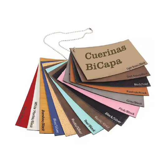 Cuerina Laserable Efecto Bicapa